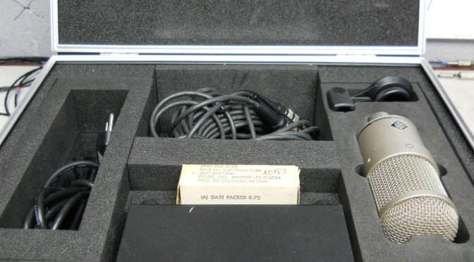 6 Neumann M147 upgrade with carry case